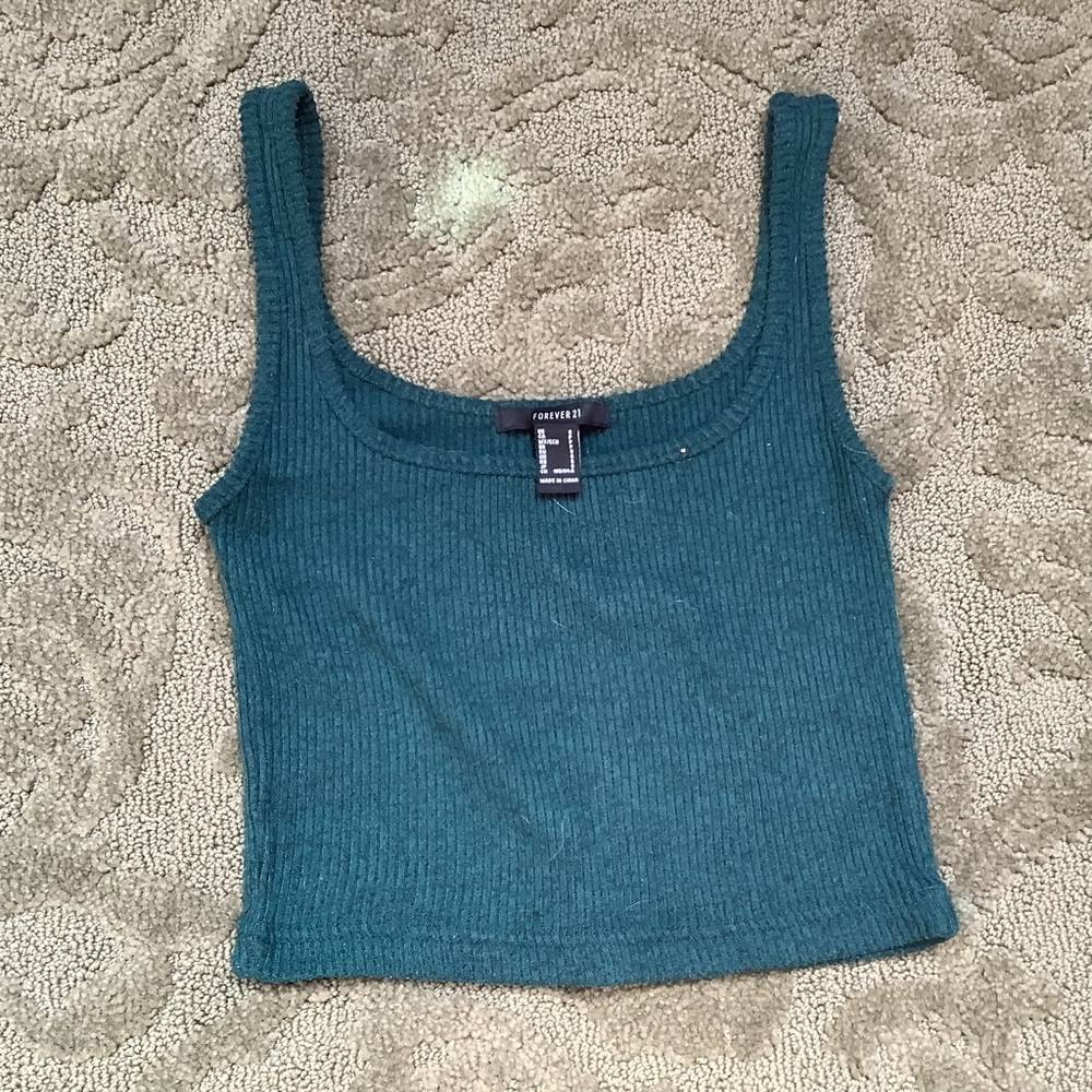 (Bin 4) Forever 21 simple knit cozy tank top, Size S